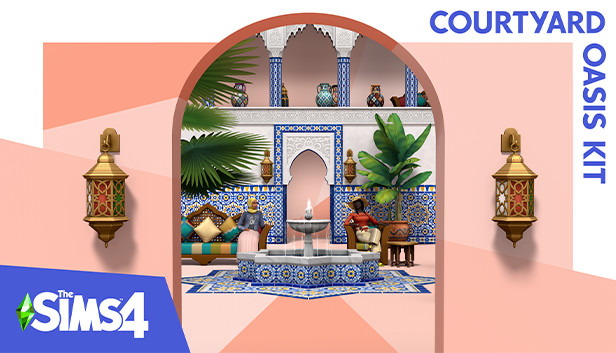 The Sims 4 Courtyard Oasis Kit (PC)