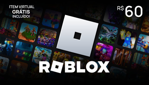 Roblox R$60 Gift Card Digital (PC)