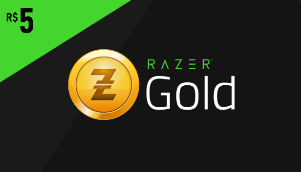 Razer Gold R$5 - Gift Card Digital (PC & Switch & Android)