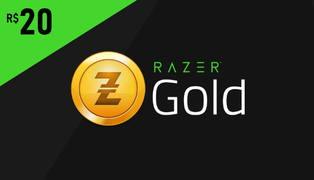 Razer Gold R$20 - Gift Card Digital (PC & Switch & Android)