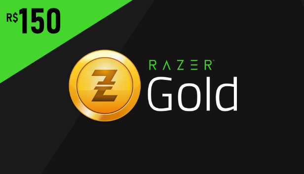 Razer Gold R$150 - Gift Card Digital (PC & Switch & Android)
