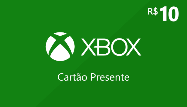 Xbox R$10 - Cartão Presente Digital (Xbox One & Xbox Series X|S)