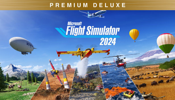 Microsoft Flight Simulator 2024 - Premium Deluxe Edition (PC & Xbox Series X|S)