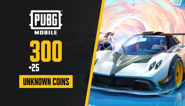 300 + 25 UC - PUBG Mobile (Android & IOS)