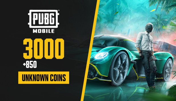 3000 + 850 UC - PUBG Mobile (Android & IOS)
