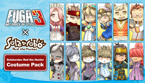 Fuga: Melodies of Steel 3 - Solatorobo: Red the Hunter Costume Pack