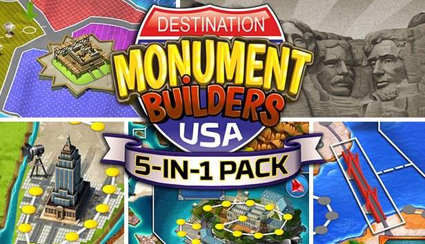 5-in-1 Pack - Monument Builders: Destination USA (PC)