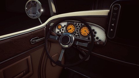 Taxi Life: A City Driving Simulator - VIP Vintage Convertible Car