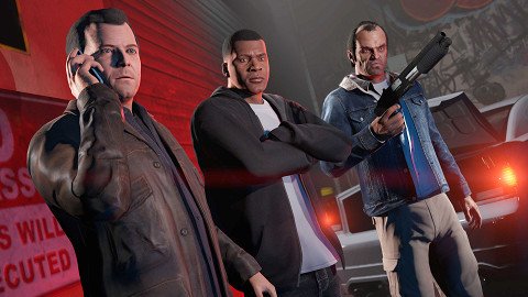Grand Theft Auto V Enhanced & Great White Shark Card Bundle
