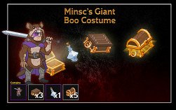 Idle Champions - Outfit Pack: Minsc's Giant Boo Costume