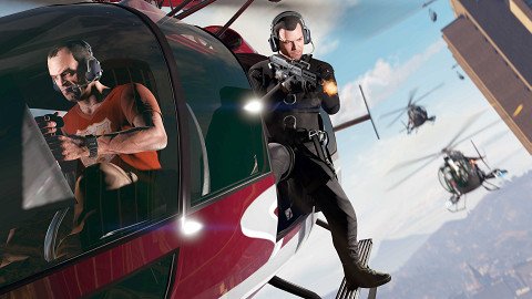 Grand Theft Auto V Enhanced & Great White Shark Card Bundle