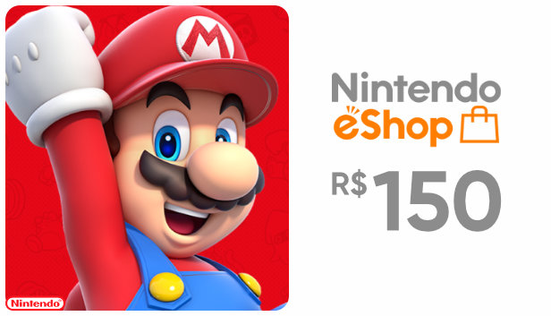 Nintendo - Gift Card Digital 150 Reais