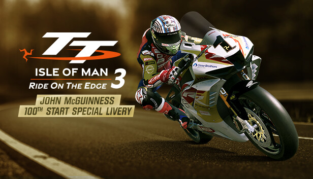 TT Isle Of Man: Ride on the Edge 3 - John McGuiness 100th Start Livery (PC)