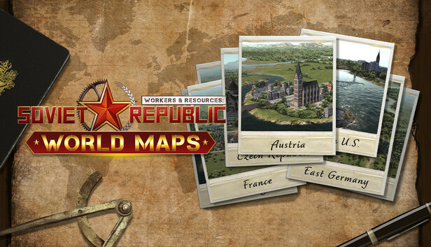 Workers & Resources: Soviet Republic - World Maps (PC)