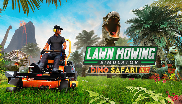 Lawn Mowing Simulator - Dino Safari (PC)