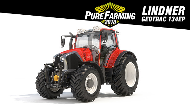 Pure Farming 2018 - Lindner Geotrac 134ep (PC)